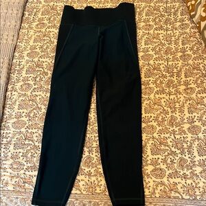 Teal/Forest Green Old Navy Active Elevate Built-In-Sculpt Leggings Size S